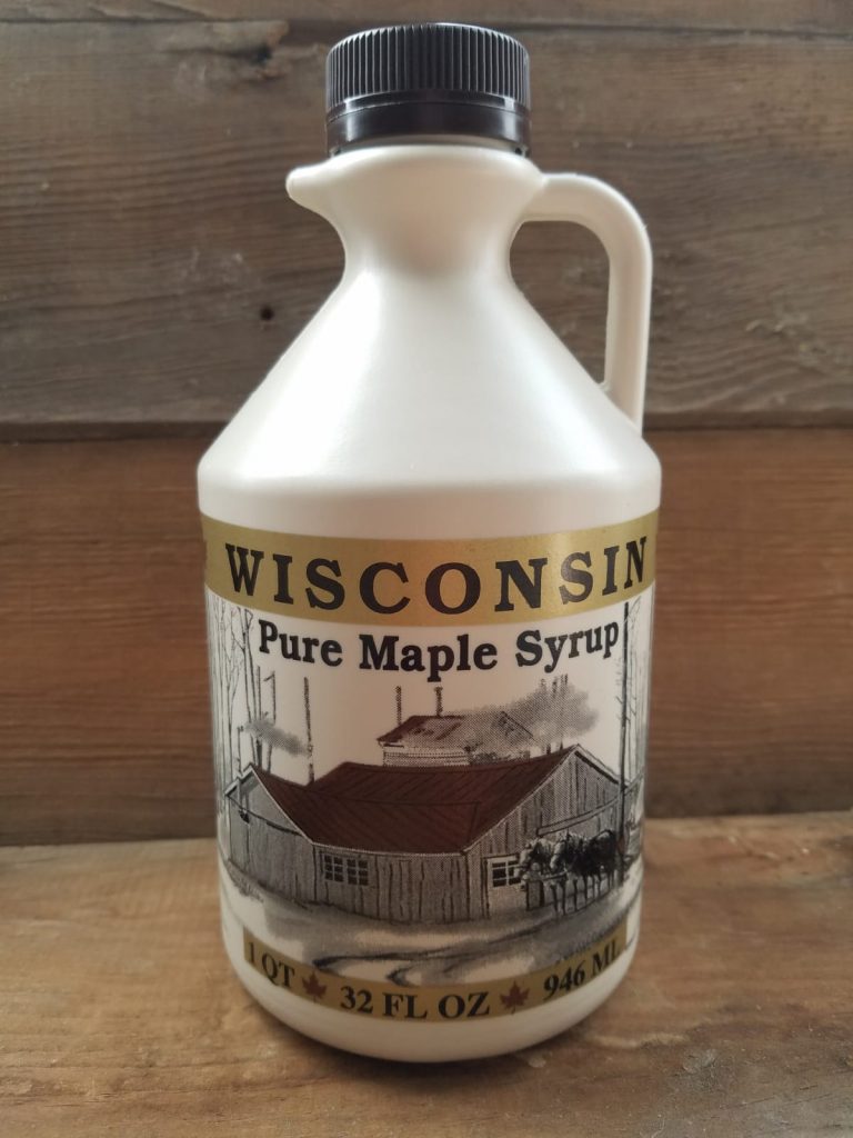 Quart of pure Wisconsin Maple Syrup The Village of Artisans