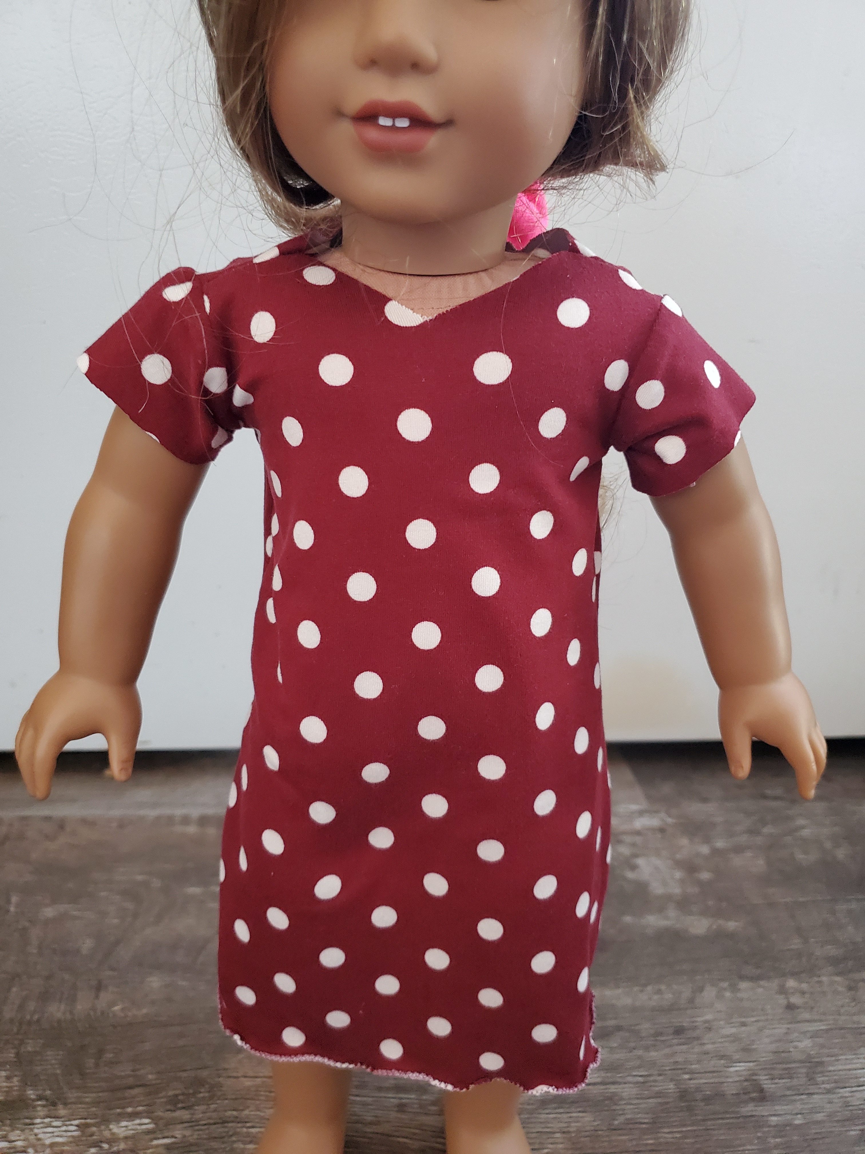 18/" Doll Clothes Dress Happy Birthday Dress and Tote Bag American Made