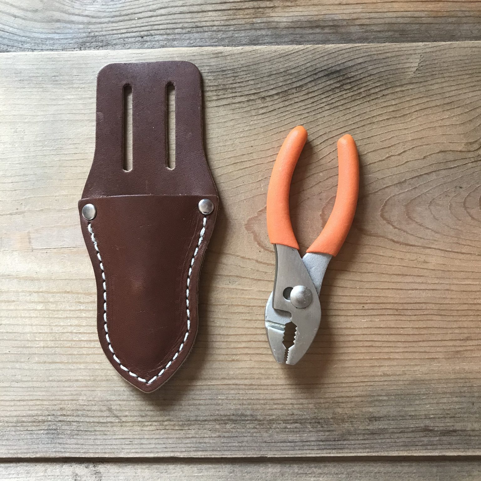Child’s Leather Plier Holster Leather Plier Holder with Child Size