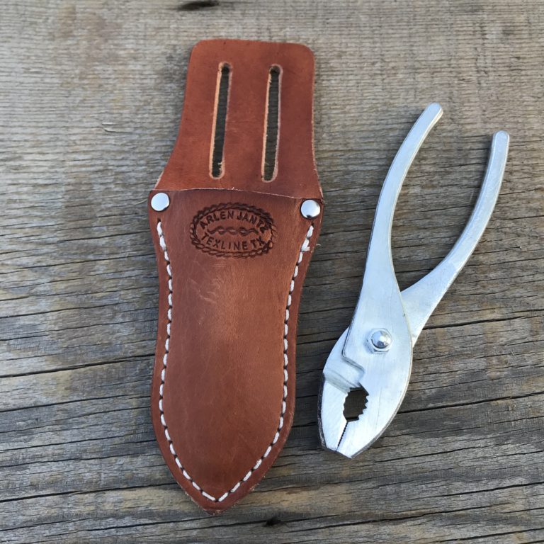 Kids 5” Leather Plier Holster Personalized Leather Plier Holder