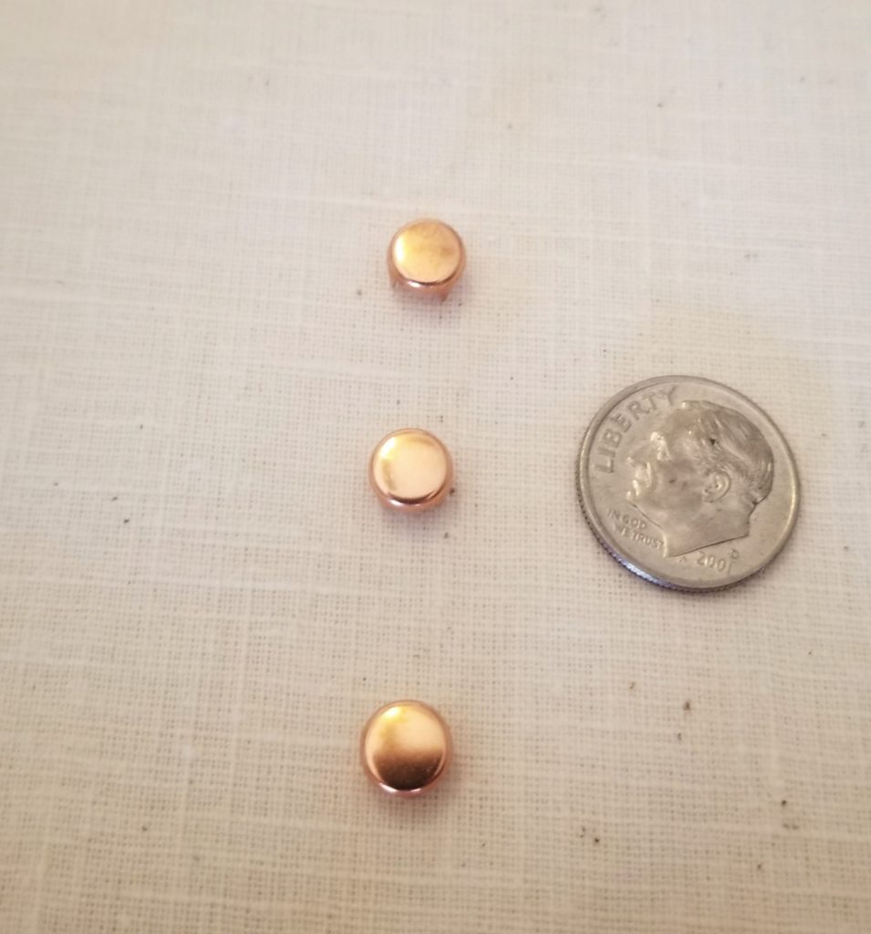 1/4″ copper brad The Village of Artisans